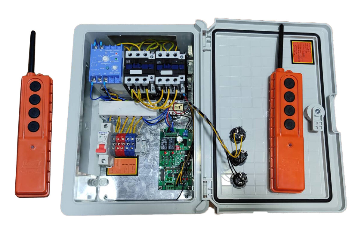 کنترل و محافظ بالابر بیسیم فول تک فاز on-time مدل BL2T - Image 3