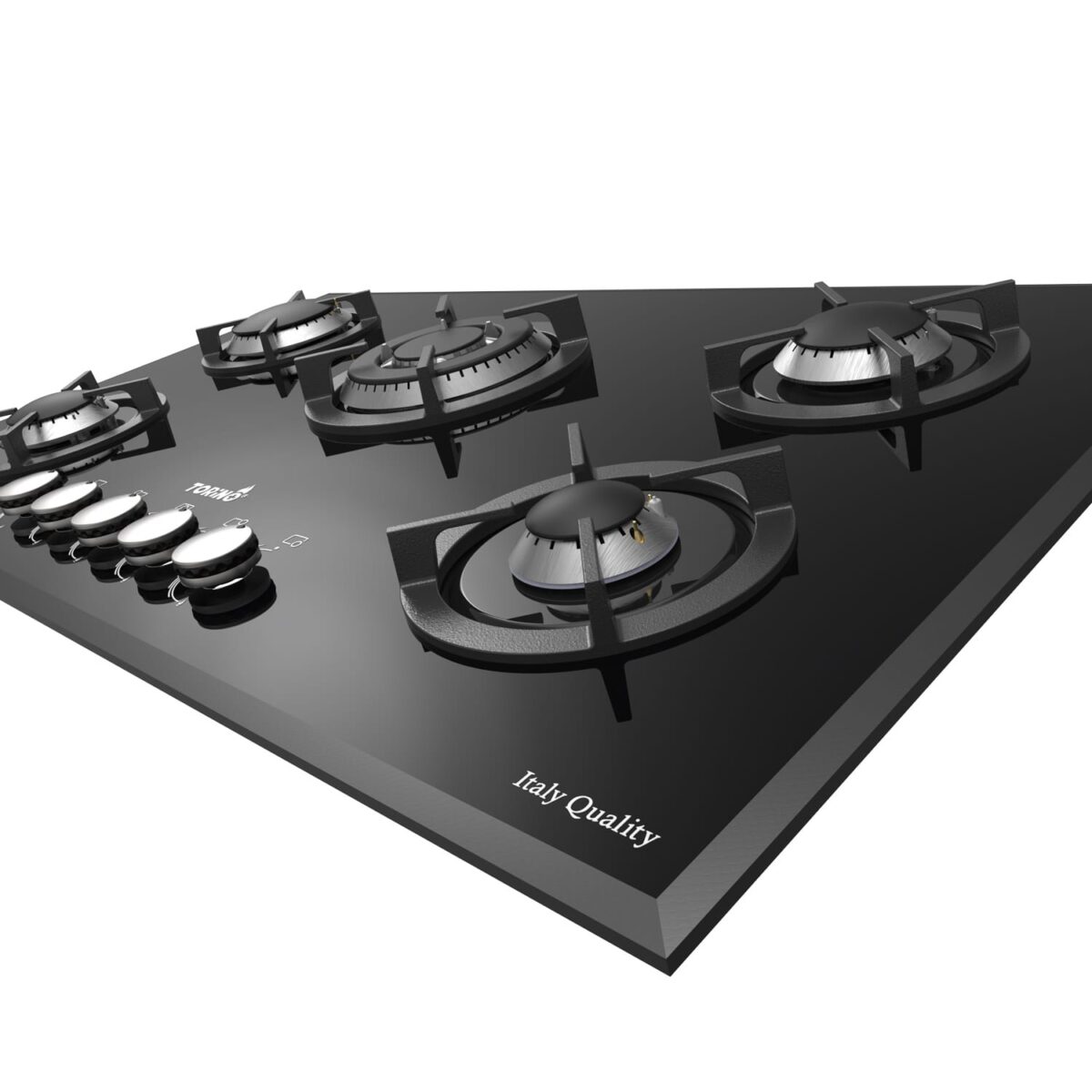 اجاق گاز صفحه ای تورینو پلاس شیشه ای کد TG 505 - Image 2