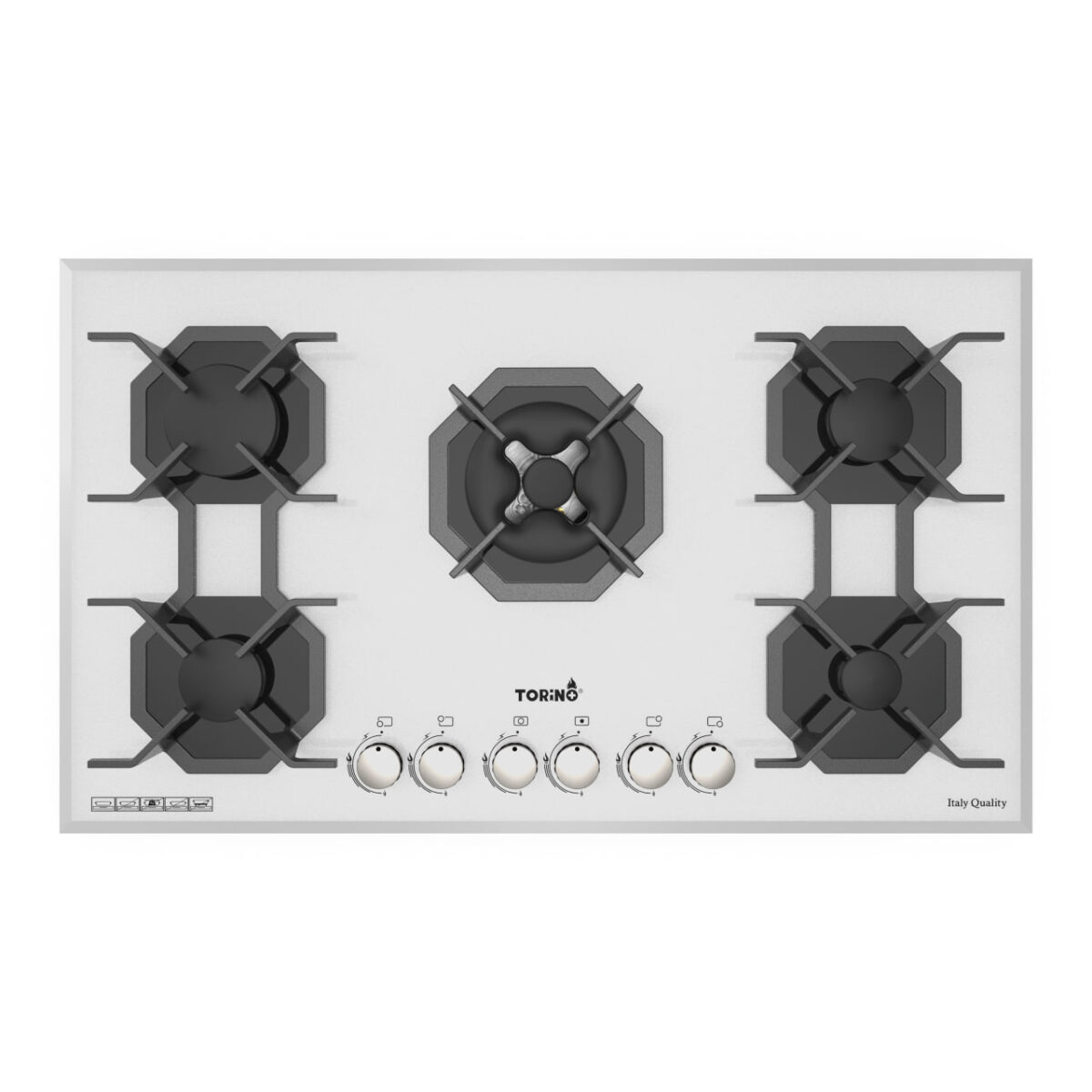 اجاق گاز صفحه ای تورینو پلاس کد TG 525W - Image 1