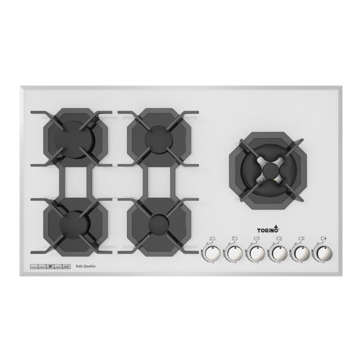 اجاق گاز صفحه ای تورینو پلاس کد TG-526W اجاق گاز صفحه ای تورینو پلاس کد TG-526W