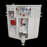 فلاش تانک توکار توالت زمینی با قاب فلزی ویلما F045 - Image 2