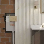 فلاش تانک توکار توالت زمینی با قاب فلزی ویلما F045 - Image 8