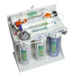 دستگاه تصفیه آب خانگی ۶ مرحله‌ای ونتر‌و VENTRO مدل RO به همراه فیلتر ممبران و گیج فشار - Image 2