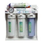 دستگاه تصفیه آب خانگی ۶ مرحله‌ای ونتر‌و VENTRO مدل RO به همراه فیلتر ممبران و گیج فشار