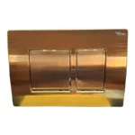 کلید فلاش تانک توکار مدل کلاسیک طلائی مات ویلما F111 - Image 2