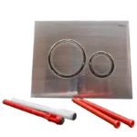 کلید فلاش تانک توکار مدل کارن کروم مات ویلما F109 - Image 6