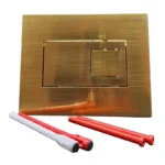 کلید فلاش تانک توکار مدل تیک طلائی مات ویلما F113 - Image 5