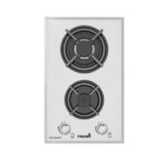 اجاق گاز دو شعله تورینو پلاس شیشه ای سفید کد TG 201W