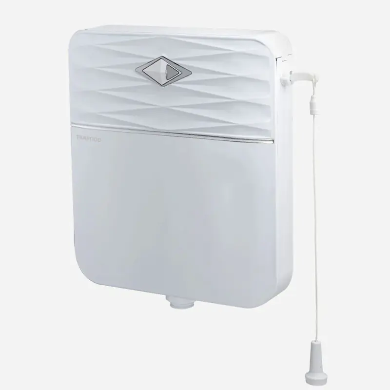 farpood-sahand-white-surface-flush-tank-f092-9 فلاش تانک روکار سهند سفید فرپود F092 - Image 1