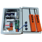 کنترل و محافظ بالابر بیسیم سه فاز با کنترل فاز دو ریموت on-time مدل BL2T - Image 2