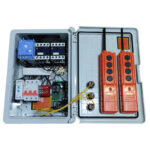 کنترل و محافظ بالابر بیسیم سه فاز با کنترل فاز و کنترل بار دو ریموت on-time مدل BL2T - Image 2